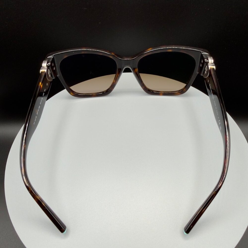 Tiffany & Co TF 4216 8015/3B Havana Brown Sunglasses Gradient 54 18 135 READ - Picture 11 of 15